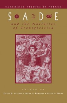 Sade and the Narrative of Transgression (Cambridge Studies in French)