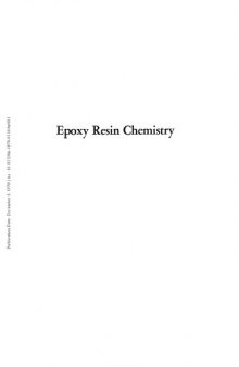 Epoxy Resin Chemistry