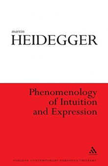 Phenomenology of intuition and expression : theory of philosophical concept formation