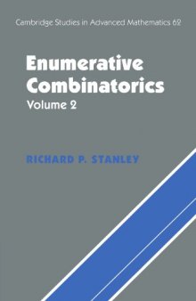 Enumerative Combinatorics: Volume 2   Edition 1