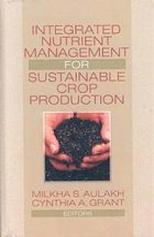 Integrated nutrient management for sustainable crop production