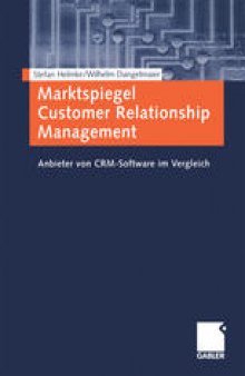 Marktspiegel Customer Relationship Management: Anbieter von CRM-Software im Vergleich