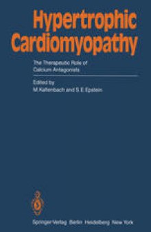 Hypertrophic Cardiomyopathy: The Therapeutic Role of Calcium Antagonists