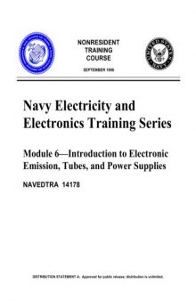 Introduction to Electronic Emission, Tubes, and Power Supplies