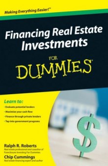 Financing Real Estate Investments For Dummies (For Dummies (Business & Personal Finance))