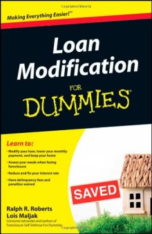 Loan Modification For Dummies (For Dummies (Business & Personal Finance))