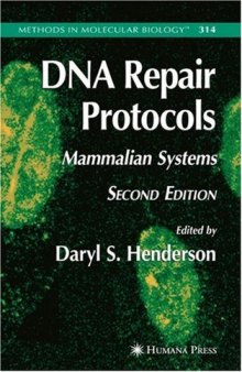 DNA Repair Protocols: Mammalian Systems