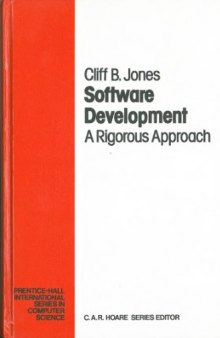 Software development : a rigorous approach