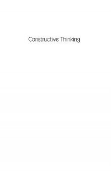 Constructive Thinking. The Key to Emotional Intelligence