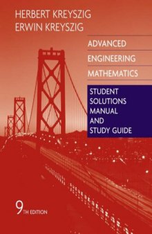 Advanced Engineering Mathematics - Solutions Manual