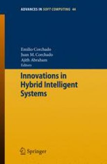 Innovations in Hybrid Intelligent Systems