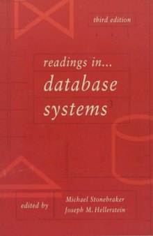 Readings in Database Systems, Third Edition