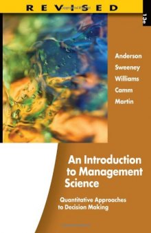 An Introduction to Management Science: Quantitative Approaches to Decision Making, Revised (with Microsoft Project and Printed Access Card)  