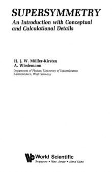 Supersymmetry: An Introduction With Conceptual and Calculational Details (Lecture Notes in Physics)