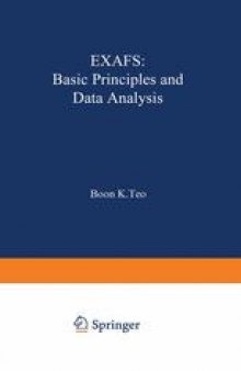 EXAFS: Basic Principles and Data Analysis