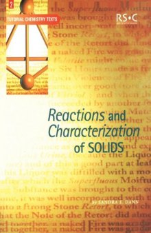 Reactions and Characterization of Solids (Basic Concepts In Chemistry)