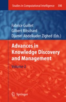 Advances in Knowledge Discovery and Management: Volume 2