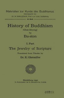 History of Buddhism (Chos-hbyung) Part 1: The Jewelry of Scripture