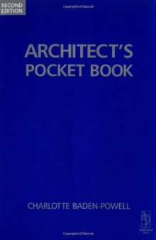 Architect's Pocket Book, Second Edition