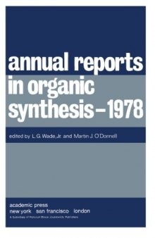 Annual Reports in Organic Synthesis–1978