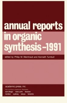 Annual Reports in Organic Synthesis–1991
