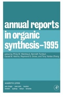 Annual Reports in Organic Synthesis–1995