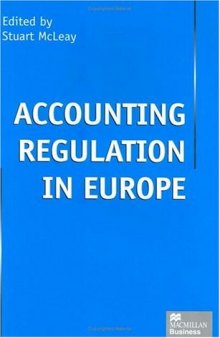 Accounting regulation in Europe  