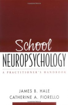 School Neuropsychology: A Practitioner's Handbook