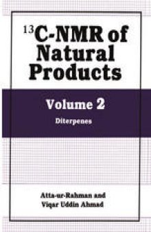 13C-NMR of Natural Products, Volume 2: Diterpenes