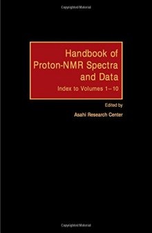 Handbook of Proton-Nmr Spectra and Data. Index