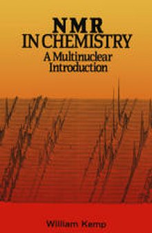 NMR in Chemistry: A Multinuclear Introduction