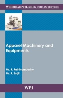 Apparel machinery and equipments