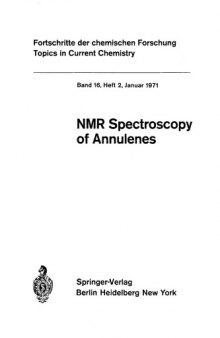 NMR Spectroscopy of Annulenes