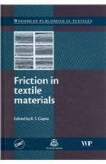 Friction in Textile Materials (Woodhead Publishing in Textiles)  