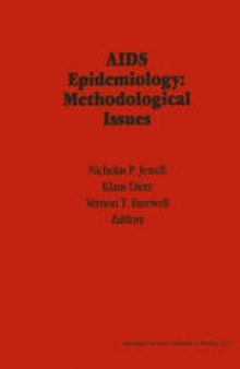 AIDS Epidemiology: Methodological Issues