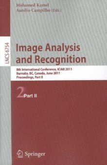 Image Analysis and Recognition: 8th International Conference, ICIAR 2011, Burnaby, BC, Canada, June 22-24, 2011. Proceedings, Part II