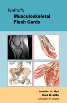 Netter's Musculoskeletal Flash Cards, 1e