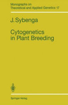 Cytogenetics in Plant Breeding