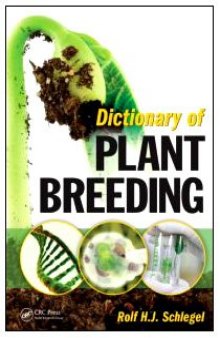 Dictionary of Plant Breeding, Second Edition
