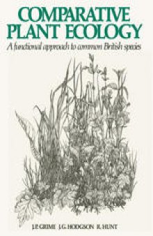 Comparative Plant Ecology: A functional approach to common British species