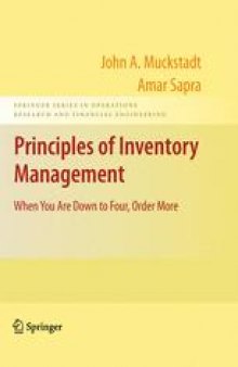 Principles of Inventory Management: When You Are Down to Four, Order More
