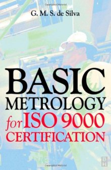Basic Metrology for Iso 9000 Certification