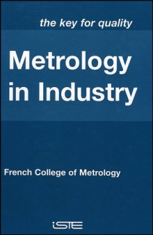 Metrology in Industry - The Key for Quality