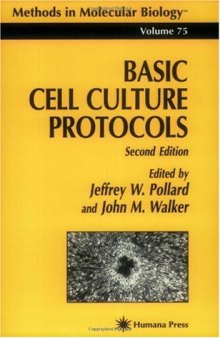 Basic Cell Culture Protocols 