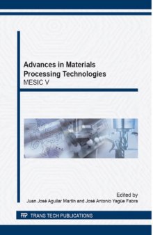Advances in Materials Processing Technologies: Mesic V