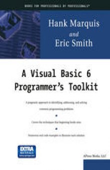 A Visual Basic 6 Programmer’s Toolkit