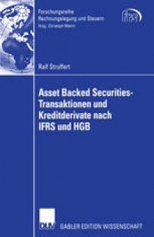Asset Backed Securities-Transaktionen und Kreditderivate nach IFRS und HGB