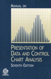 Manual on Presentation of Data and Control Chart Analysis, 7th Edition