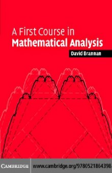 A First Course in Mathematical Analysis