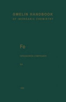 Fe Organoiron Compounds: Mononuclear Compounds 9